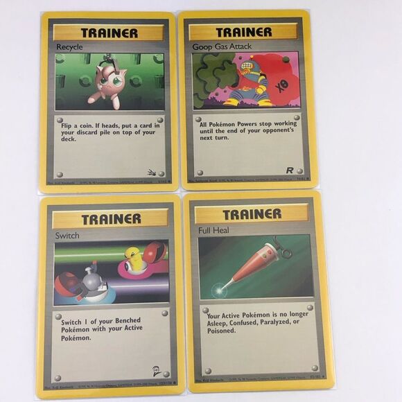 Pokemon Vintage Card Trainer Lot K - Picture 1 of 10